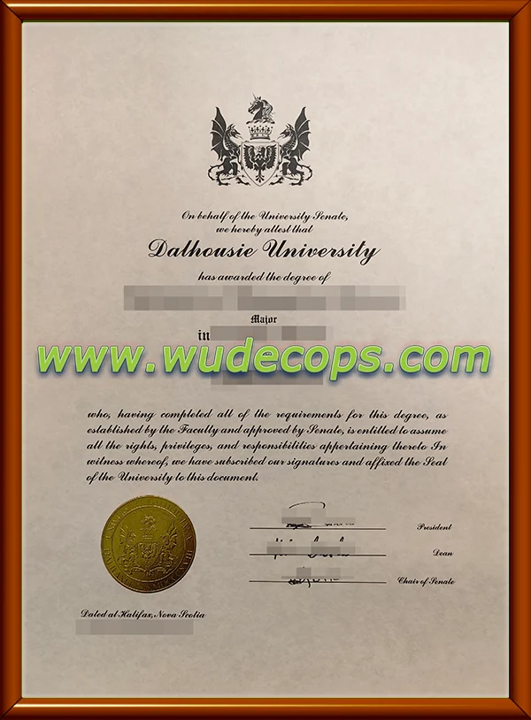 buy Dalhousie University diploma